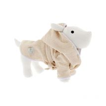 Ferribiella Accappatoio Beige per Cani