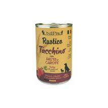 Unipro Rustico Tacchino con Pasta e Carote per Cani