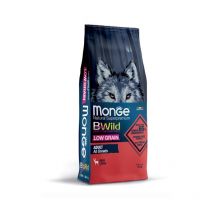 Monge BWild Low Grain Cervo, Piselli e Tapioca Adult per Cani