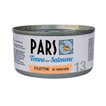 Pars Filettino Naturale Tonno con Salmone per Cani e Gatti 85g