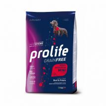 Prolife Grain Free Adult Sensitive Mini Manzo e Patate per Cani