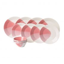 Signature 1815 Coral 12 Piece Dinner Set
