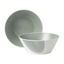 Signature 1815 Green Cereal Bowls (Set of 2)