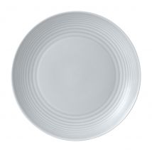 Maze Light Grey Dinner Plate