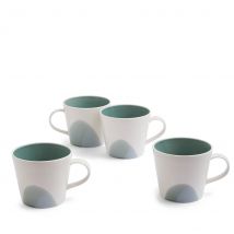 1815 Signature Green Mugs (Set of 4)