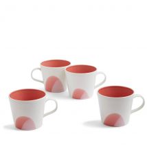 1815 Signature Coral Mugs (Set of 4)