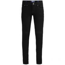 Jack & Jones Junior - Jean Skinny Jack & Jones Junior En Coton Stretch Mélangé Noir - Noir
