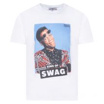 French Dude - Short De Bain à Sur-ceinture Kaporal Jaune En Matériaux Durables - Blanc