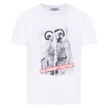 French Dude - T-shirt French Dude Blanc Avec Manches Courtes Et Col Rond - Blanc