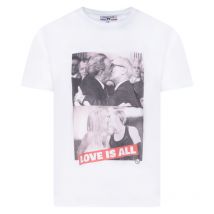 French Dude - T-shirt French Dude Blanc Avec Manches Courtes Et Col Rond - Blanc