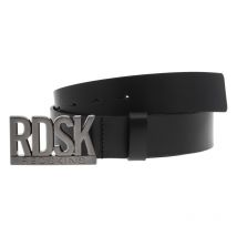 Redskins Accessoires - Ceinture Redskins Nylon En Cuir De Vache Noire - Noire