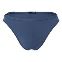 Hom - Slip Coupe Fermée Hom En Synthétique Stretch Bleu - Bleu