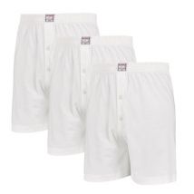 Adamo - Lot De 3 Caleçons Adamo Coton Blanc - Blanc