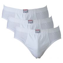 Adamo - Lot De 3 Slips Adamo Coton Blanc - Blanc
