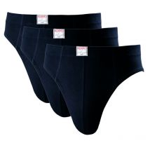 Adamo - Lot De 3 Slips Adamo Coton Bleu Marine - Bleu Marine