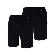 Adamo - Lot De 2 Boxers Adamo Coton Noir - Noir