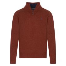 Bo - Pulls Col V Rouge -