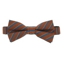 Jack & Jones Premium - Noeud-papillon Premium Camel Rayé - Camel