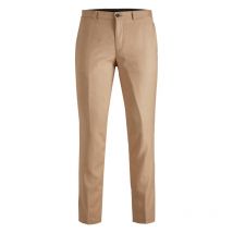 Jack & Jones Premium - Pantalon De Costume Jack & Jones Premium En Laine Mélangée Camel - Camel
