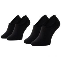 Tommy Hilfiger Underwear - Lot De 2 Paires De Chaussettes Tommy Hilfiger Coton Mélangé Noir - Noir