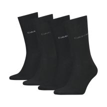 Calvin Klein Jeans Accessoires - Lot De 4 Paires De Chaussettes Calvin Klein Noires - Noires
