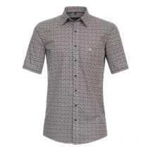 Casa Moda - Chemise Avec Une Fermeture Boutonnée Et Des Manches Courtes Casa Moda Grande Taille En Coton Multicolore - Multicolore