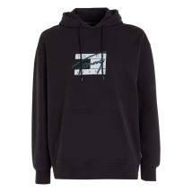 Tommy Jeans - Sweat Tommy Jeans Coton Régénératif Avec Manches Longues Et Col à Capuche Noir - Noir