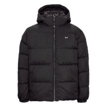 Tommy Jeans - Doudoune Tommy Jeans Avec Manches Longues Et Col à Capuche Noire - Noire
