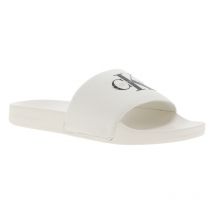 Calvin Klein - Claquettes Calvin Klein Slide Blanches - Ivoire
