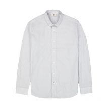 Garcia - Chemise Garcia Coton Avec Manches Longues Et Col Chemise Bleue - Bleue