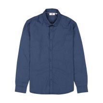 Garcia - Chemise Garcia Coton Avec Manches Longues Et Col Chemise Marine - Marine