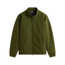 Tommy Hilfiger Big &tall - Blouson Tommy Hilfiger Big & Tall Avec Manches Longues Et Col Montant Kaki - Vert