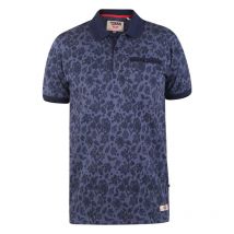 Duke - Polo Avec Manches Courtes Et Col Polo Duke Coton Marine -