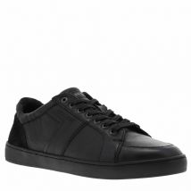 Redskins Accessoires - Baskets Basses Homme En Cuir Coupe Moderne Main Noir - Noir