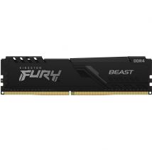Fury Beast - 1x8 Go - DDR4 3200 MHz - CL16 Noir