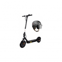Ride-100XS  - Trottinette électrique + CASR Helmet LED Glow - Taille L - Anthracite