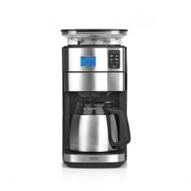 Beem Fresh-Aroma-Perfect II Cafetière Electrique 1000W 1.235L Thermocan Minuterie Filtre Permanent Acier Inoxydable