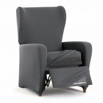 Eysa Housse de fauteuil Eysa RELAX BRONX Gris foncé 90 x 100 x 75 cm