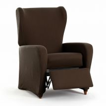 Eysa Housse de fauteuil Eysa RELAX BRONX Marron 90 x 100 x 75 cm