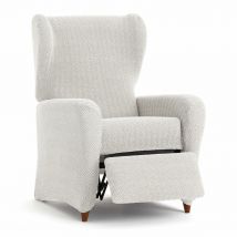 Eysa Housse de fauteuil Eysa RELAX JAZ PREMIUM Blanc 90 x 120 x 85 cm