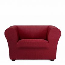 Eysa Housse de fauteuil Eysa PREMIUM JAZ Bordeaux 110 x 100 x 130 cm