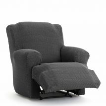 Eysa Housse de fauteuil Eysa PREMIUM JAZ Gris foncé 80 x 120 x 110 cm