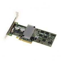 Kalea-Informatique Carte contrôleur PCIe 3.0 SAS + SATA - 6GB - 8 Ports - LSI 9260-8i - Raid 0 1 5 6 10 50 60 - Cache 512MB DDRII