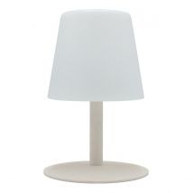 Lumisky Lampe de table sans fil LED STANDY MINI Beige Acier H25CM  Beige