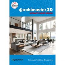 Micro Application ArchiMaster 3D Ultimate Home Design - Licence perpétuelle - 1 PC - A télécharger