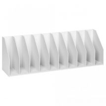 Paperflow Trieur de classement vertical 10 cases gris