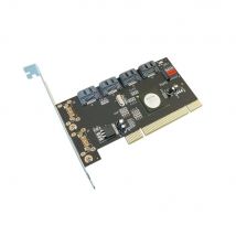 Kalea-Informatique Carte PCI SATA II 4 Ports - PCI 32 Bits - Chipset Silicon Image SIL3124 - Raid 0 /1 / 5