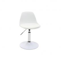 Miliboo Chaise de bureau design enfant blanche STEEVY  Blanc