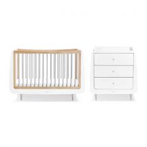 Snuz SnuzKot Skandi 2 Piece Nursery Furniture Set - Grey