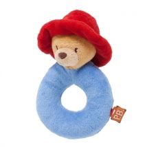Rainbow Designs Paddington for Baby Ring Rattle - Blue/Red